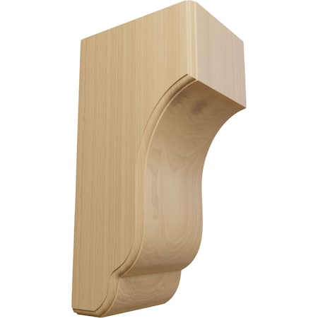 Ekena Millwork 5 3/4"W x 7"D x 14"H Capistrano Mission Corbel, Cherry COR05X07X14CPCH
